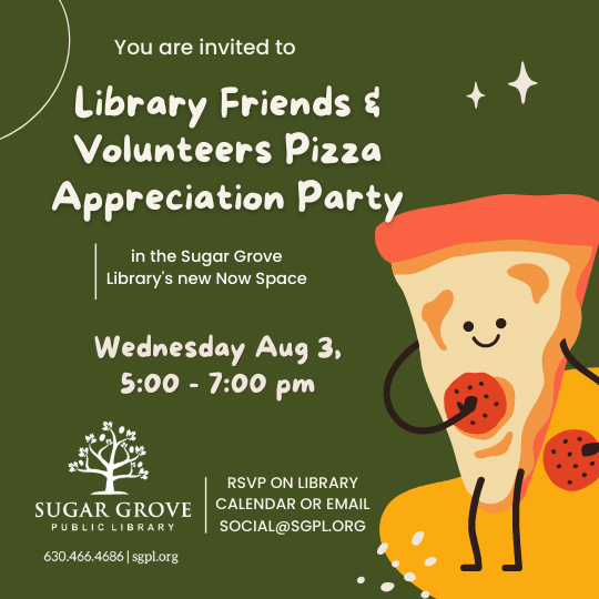 volunteer pizza party